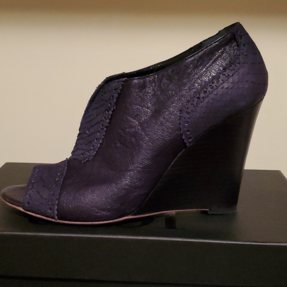 Tibi wedge bootie size 9